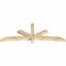 Ekena Millwork Alberta Rough Sawn Timber Gable Bracket, Douglas Fir, 84"W x 31"H x 4"D x 4"F, 9/12 Pitch GBW084X31X0404ALB00RDF - alternate 2